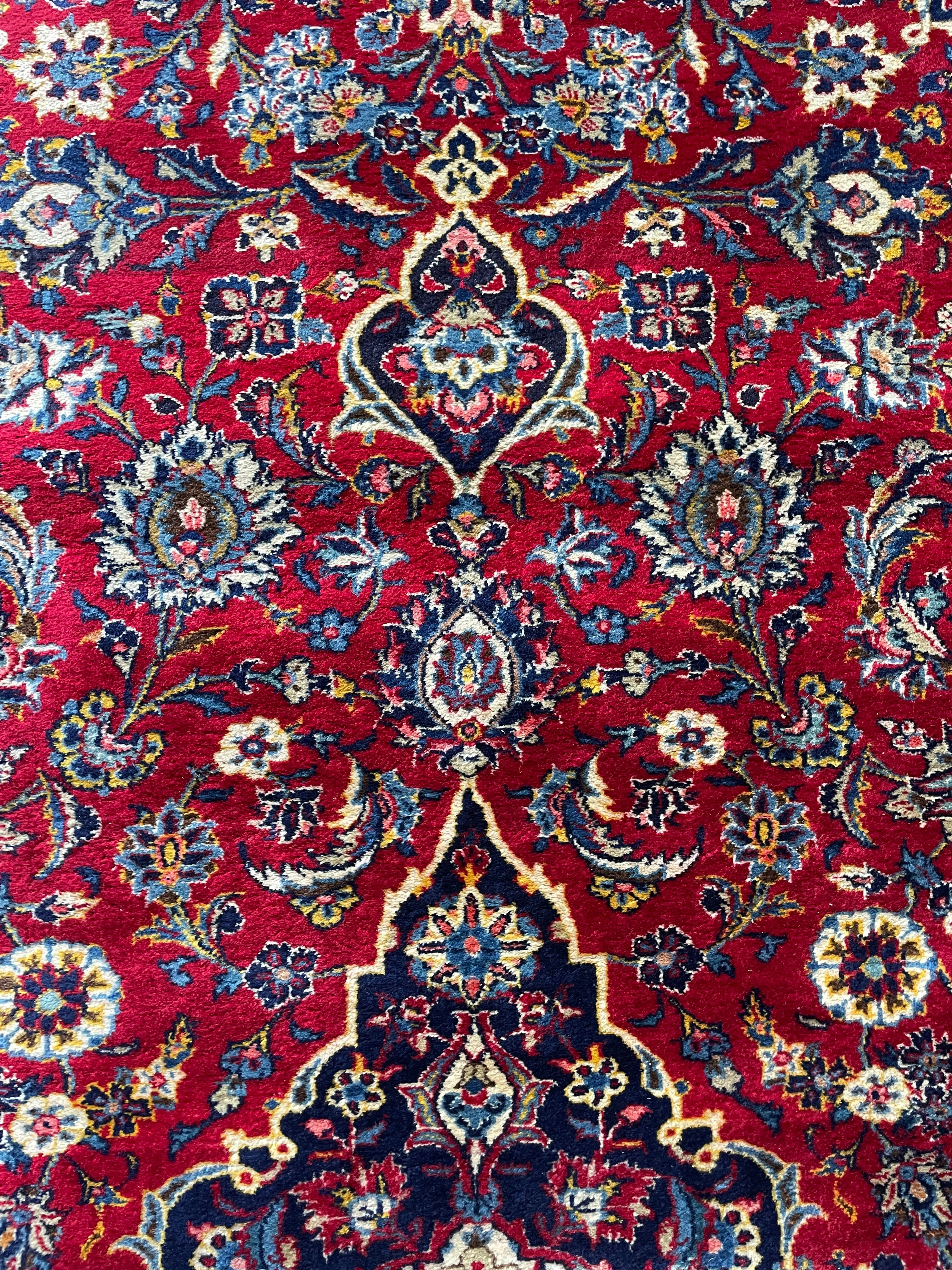 11x14 Persian Kashan Rug #GL1