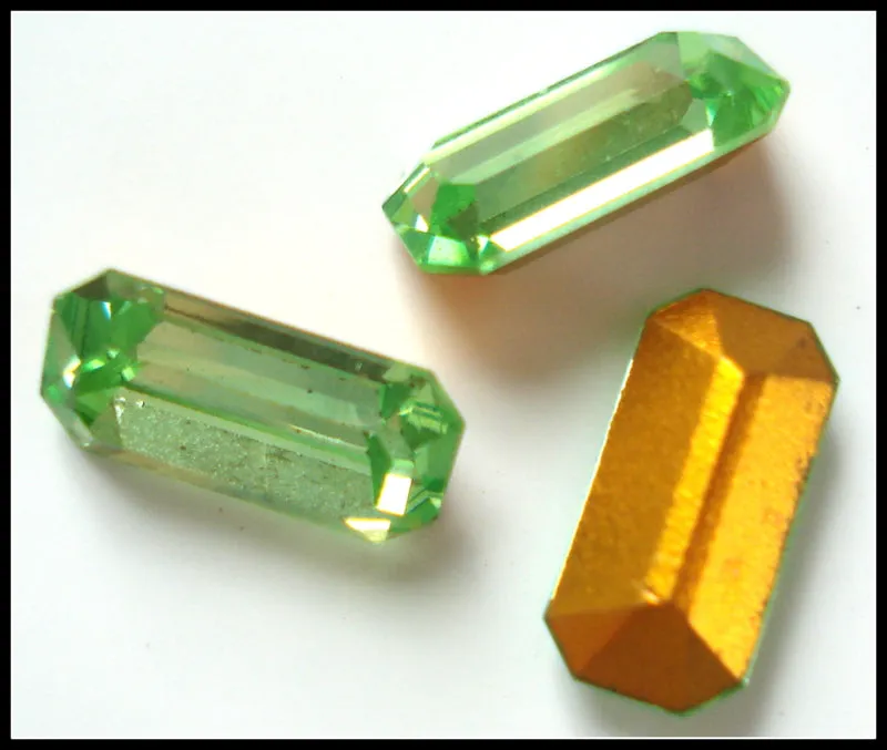 12x6mm (4600) Peridot Cushion Octagon