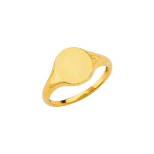 14K Signet Ring