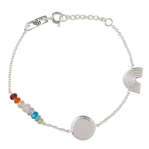 Bracelet Rainbow Silver - Clearance