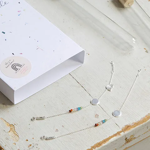 Bracelet Rainbow Silver - Clearance