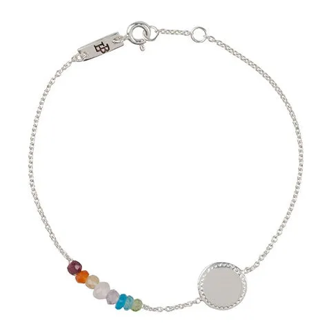 Bracelet Rainbow Silver - Clearance