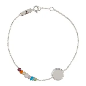 Bracelet Rainbow Silver - Clearance