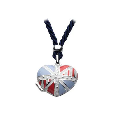Children And Teens Jewelry - Silver Regal Heart Locket Girls Necklace
