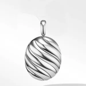 David Yurman Sculpted Cable Locket Amulet