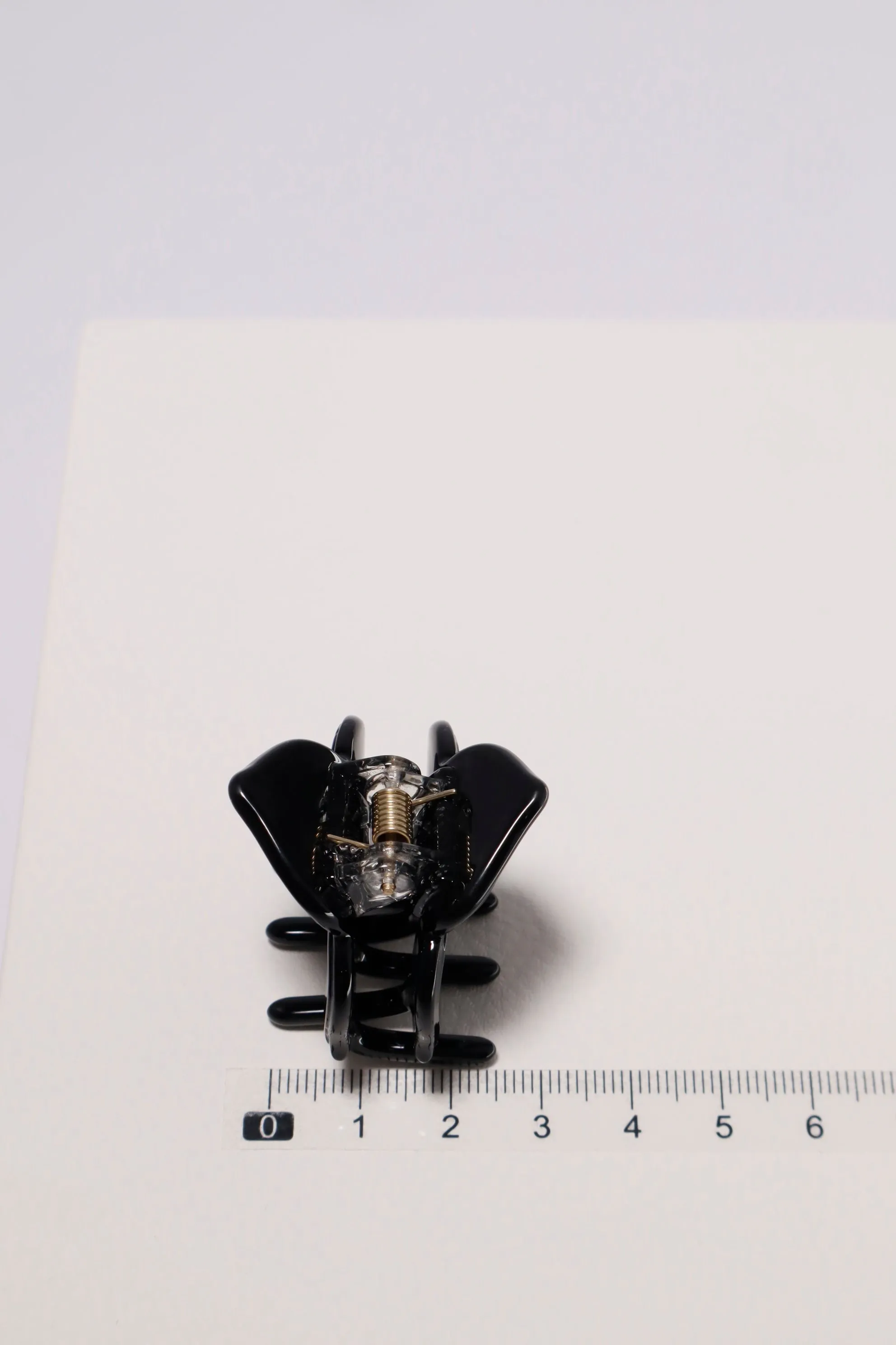 Flower Patel Acetate Half Hair Claw Barrette Clip