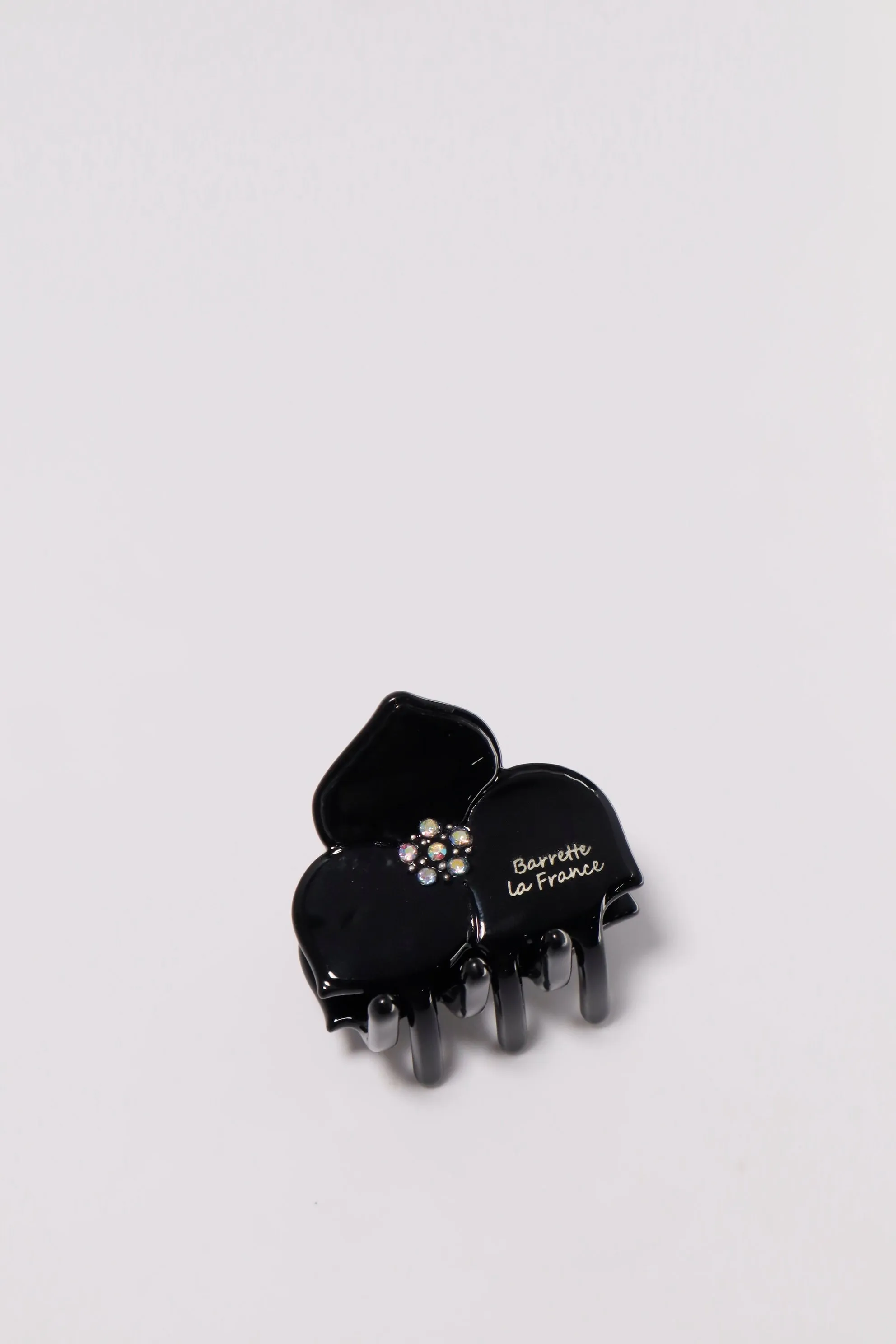 Flower Patel Acetate Half Hair Claw Barrette Clip