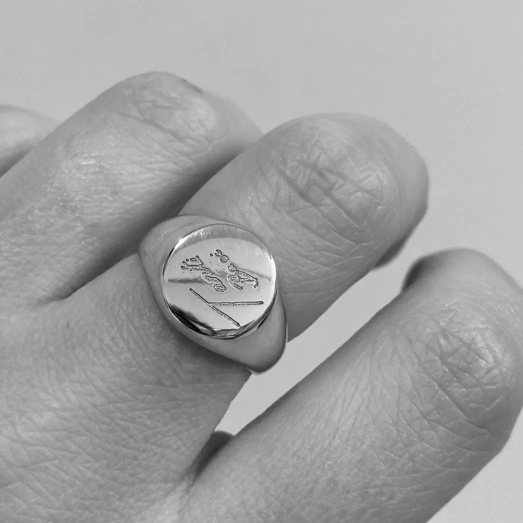 Signature Signet Ring | Silver